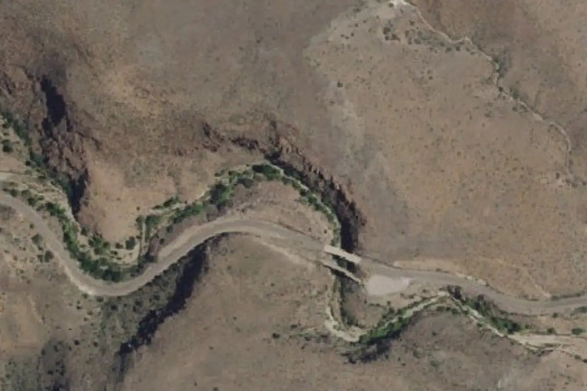Foto aérea de la zona de Percha Creek, Hillsboro
