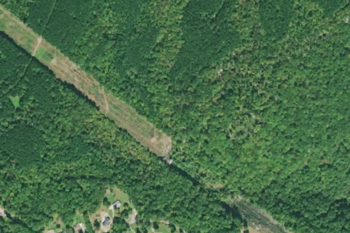 Aerial photo of the Hueco Roof area