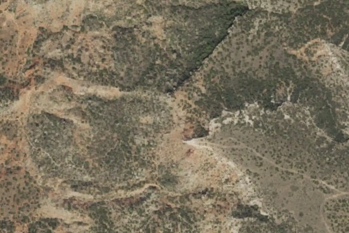 Aerial photo of the Fortress Cliff Area area
