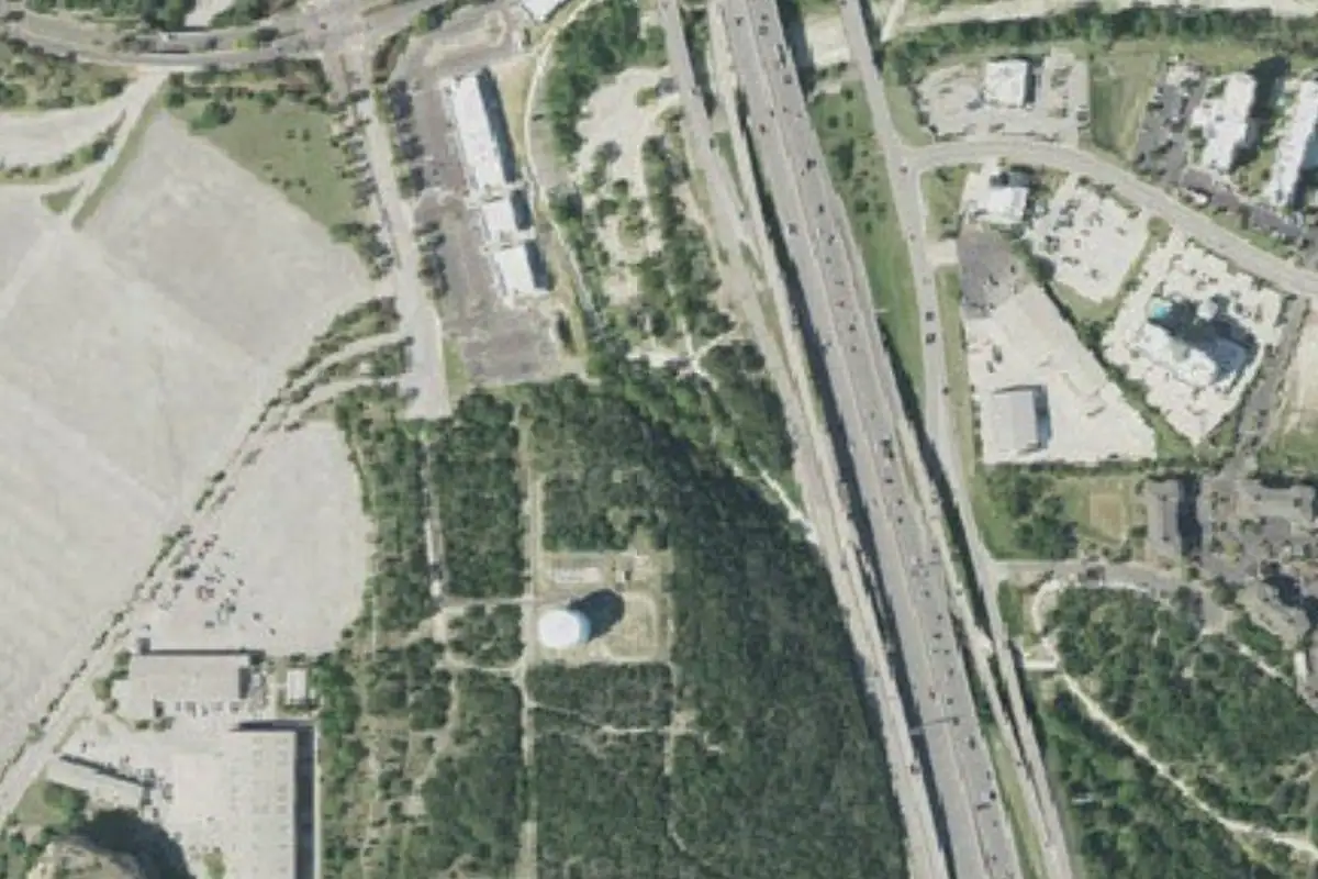 Foto aérea de la zona de Left of The Bow
