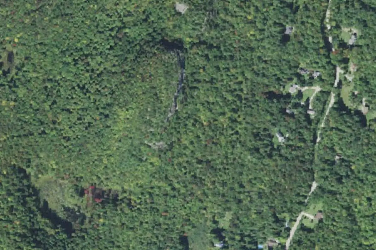 Foto aérea de la zona de Boulders South