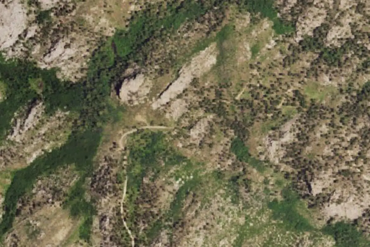 Foto aérea de la zona de Campo Nuevo