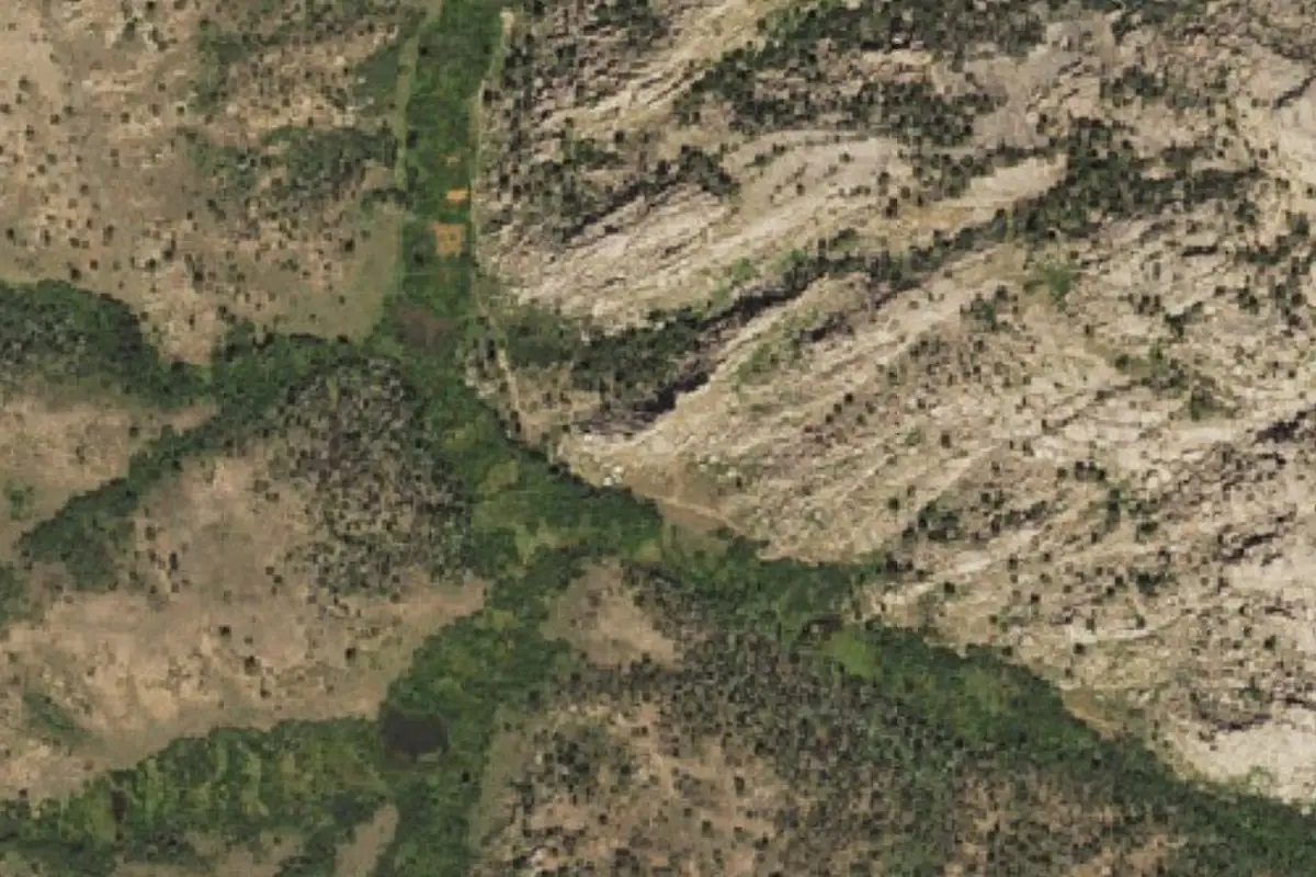 Foto aérea de la zona de Holy Saturday