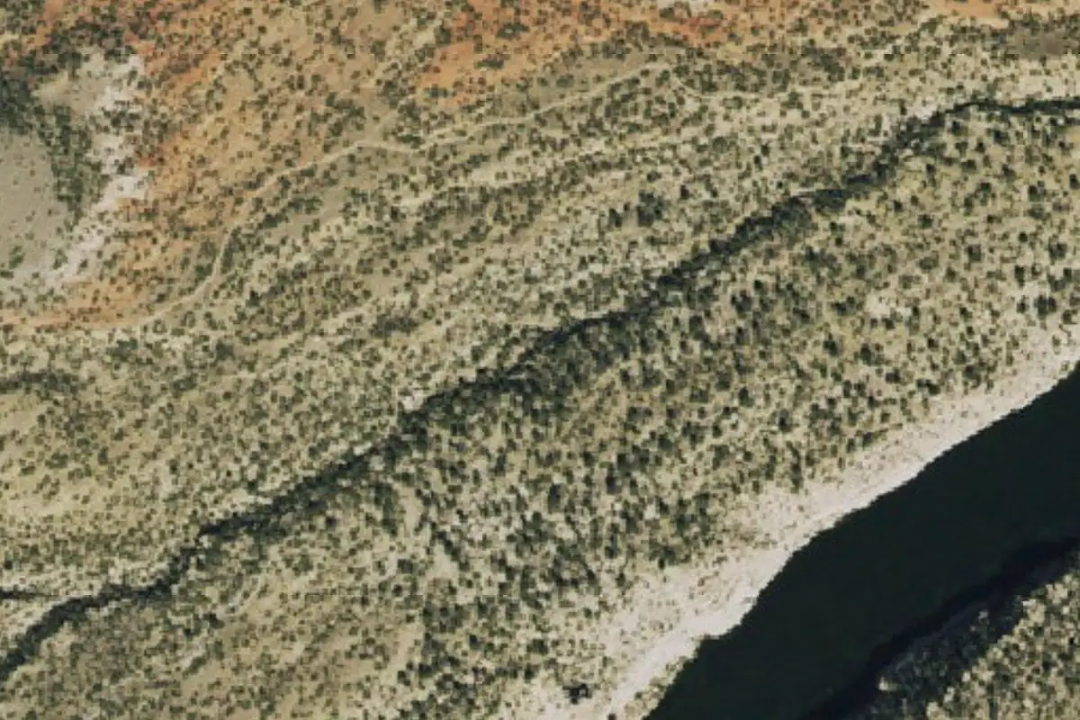 Foto aérea de la zona de The Aqueduct