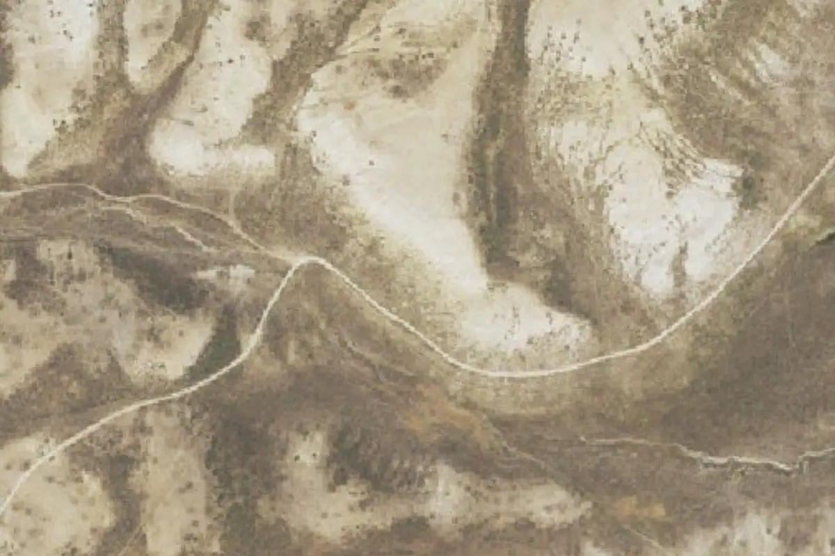 Foto aérea de la zona de Twin Creek